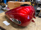 Red Gas Tank Harley Ultra classic Road Glide 2008^ Emblems Nice paint mysterious