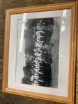 1920's Picture Police Auto Indian Motorcycle Framed 12x15 Policeman motor cop