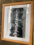 1920's Picture Police Auto Indian Motorcycle Framed 12x15 Policeman motor cop