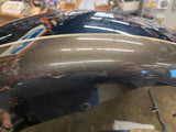 Charcoal Black Front Fender Harley Ultra Limited Touring Emblems Factory Paint!