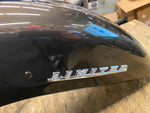 Charcoal Black Front Fender Harley Ultra Limited Touring Emblems Factory Paint!