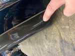 Charcoal Black Front Fender Harley Ultra Limited Touring Emblems Factory Paint!