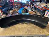 Charcoal Black Front Fender Harley Ultra Limited Touring Emblems Factory Paint!