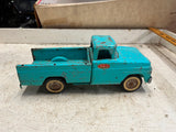 vtg 1960s Tonka Toys aquamarine pickup truck rare toy collectable