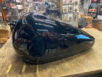 Vivid Black Fuel Gas Tank Harley Dyna Wide Glide FXDWG Nice!