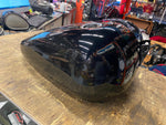 Vivid Black Fuel Gas Tank Harley Dyna Wide Glide FXDWG Nice!