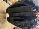 Vivid Black Fuel Gas Tank Harley Dyna Wide Glide FXDWG Nice!