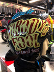 3/4 D.O.T. APPROVED DAYTONA  CRUISER HELMET JOKER SIZE SMALL