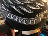 HELMET D.O.T.  DAYTONA CRUISER LOVE IT  3/4 HELMET W/ REMOVABLE VISOR SIZE MED