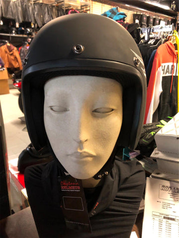 HELMET D.O.T. DAYTONA CRUISER LOVE IT 3/4 HELMET W/ REMOVABLE VISOR SI –