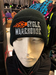 CYCLE WAREHOUSE BEANIE HAT BLACK