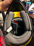 AFX  FX-17 YELLOW BUTTERFLY HELMET SIZE XS