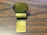VTG Kessler American Whiskey Money Clip Smooth As Silk Brass Money Clip