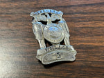 VINTAGE OBSOLETE State of Pennsylvania Generic No. 5 Special Police Badge