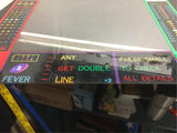 Vintage Arcade Cointek TM poker machine plastic insert Fast food