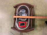 VINTAGE Black Label Beer Sign 3 Tankard 1592 PB Faux Wood Plastic Tested Works