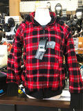 Z1R LADIES PLAID LUMBERJILL JACKET RED/BLACK