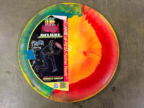 Dune Moons Deluxe Aerodynamic Flying Discs XL MEGA Mother Hover 18” Frisbee