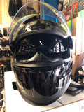 ICON AIRFORM LYCAN BLACK HELMET MEDIUM