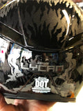 ICON AIRFORM LYCAN BLACK HELMET MEDIUM