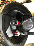 ICON AIRFORM LYCAN BLACK HELMET MEDIUM