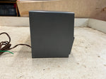 vtg mid century Monitoradio plastic tubed tabletop radio tested and working