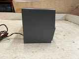 vtg mid century Monitoradio plastic tubed tabletop radio tested and working
