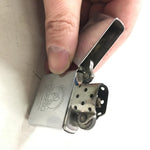 Chrome Zippo 1991 10th Yr Anniversary Serving with GI Joe 1932-1942 Lighter Cali