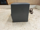 vtg mid century Monitoradio plastic tubed tabletop radio tested and working