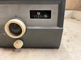 vtg mid century Monitoradio plastic tubed tabletop radio tested and working