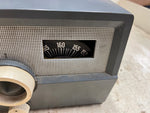 vtg mid century Monitoradio plastic tubed tabletop radio tested and working