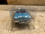 vtg 1958 Chevrolet Impala Coup Blue diecast car