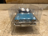 vtg 1958 Chevrolet Impala Coup Blue diecast car