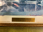 VTG Antique Wilson Furniture Company Framed Thermometer Picture