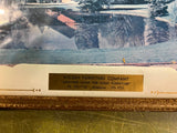 VTG Antique Wilson Furniture Company Framed Thermometer Picture