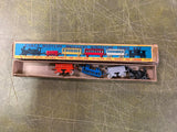 VTG Made in Japan Early Western Smallest Miniature Train Set Incomplete orig box