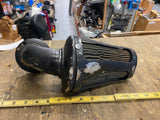 Vance & Hines Black V02 Falcon Air Cleaner Dyna Touring Softail Black TLC