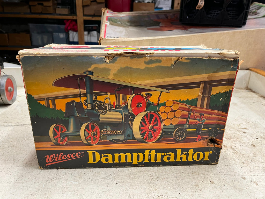 Vtg Mamod SR1 Toy Steam Engine Tractor in Wilesco Dampf traktor Box –  cyclewarehouse.online