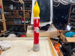 Vtg 1995 38.5" Empire Noel Candle Blow Mold Christmas Decoration festive