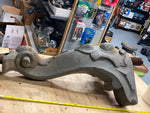 Vtg Gargoyle Lion Table Leg Fancy Wood Art Claw Foot Piano Furniture Ornate Horn