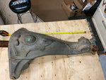 Vtg Gargoyle Lion Table Leg Fancy Wood Art Claw Foot Piano Furniture Ornate Horn
