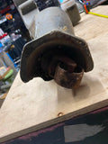 Vtg Gargoyle Lion Table Leg Fancy Wood Art Claw Foot Piano Furniture Ornate Horn