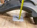 Vtg Gargoyle Lion Table Leg Fancy Wood Art Claw Foot Piano Furniture Ornate #2