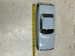 vtg 1986 Jim Beam White Mercedes 450 SL decanter Wheel series rare Empty