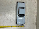 vtg 1986 Jim Beam White Mercedes 450 SL decanter Wheel series rare Empty