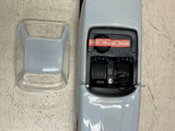 vtg 1986 Jim Beam White Mercedes 450 SL decanter Wheel series rare Empty