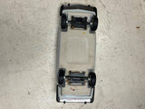 vtg 1986 Jim Beam White Mercedes 450 SL decanter Wheel series rare Empty