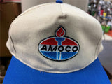 VTG 1980s Amoco Oil Gas Logo Snapback Adjustable Dad Hat KC Brand