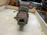 vtg antique giant heavy duty #6 swivel bottomed Bench vice worker tools
