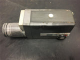Vintage KODAK ZOOM 8 Automatic 8mm movie Camera and brown comes w / leather Case
